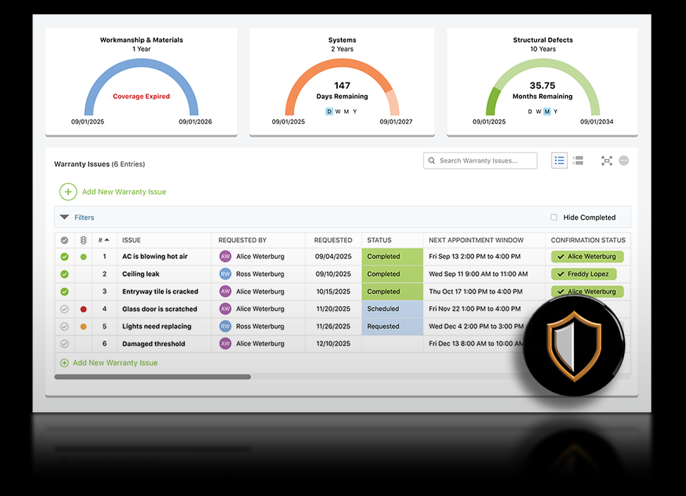 Construction Warranty Management Software for Residential Builders, Custom Homebuilders, and General Contractors